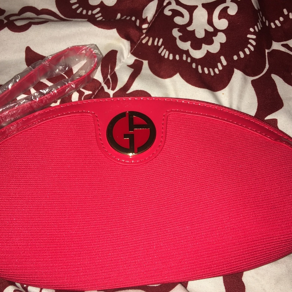 Grigio Armani make up bag brand new never used it